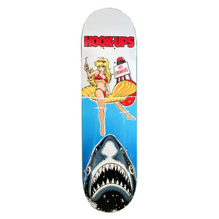 Hook Ups Skateboard Deck No Swimming 8.25"