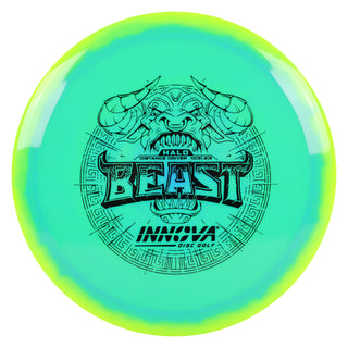 Innova Disc Golf Halo Star Beast Distance Driver 10/5/-2/2 Yellow Green/Black 171 grams