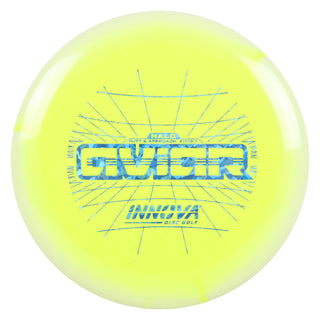 Innova Disc Golf Halo Star Aviar Putt and Approach 2/3/0/1 White Yellow/Blue Shatter 171 grams