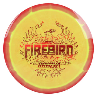 Innova Disc Golf Halo Star Firebird Fairway Driver 9/3/0/4 Red Yellow/Red Holo 173 grams