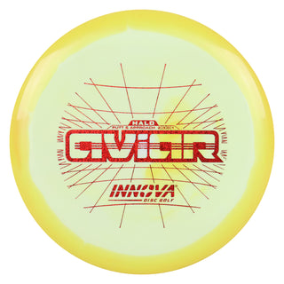 Innova Disc Golf Halo Star Aviar Putt and Approach 2/3/0/1 Yellow White/Red Shimmer 173 grams