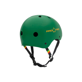 Pro Tec Helmet Classic Skate Matte Rasta Green Size XL
