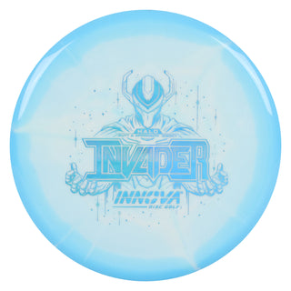 Innova Disc Golf Halo Star Invader Putter 3/2/0/1 Light Blue White/Blue Holo 171 grams