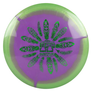 Innova Disc Golf Halo Star IT Fairway Driver 7/6/-2/1 Green Purple/Green Shatter 172 grams