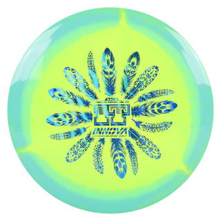 Innova Disc Golf Halo Star IT Fairway Driver 7/6/-2/1 Teal Yellow/Blue Waves 170 grams
