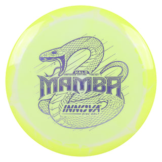 Innova Disc Golf Halo Star Mamba Distance Driver 11/6/-5/1 Yellow/Lavender 163 grams