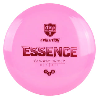 Discmania Disc Golf Evolution Neo Essence Fairway Driver 8/6/-2/1 Pink/Red 171 grams