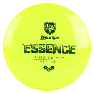 Discmania Disc Golf Evolution Neo Essence Fairway Driver 8/6/-2/1 Yellow/Green 171 grams
