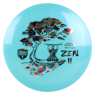 Discmania Disc Golf Nate Perkins Meta Essence Zen 2 Fairway Driver 8/9/-2/1 Blue/Wonder 173 grams