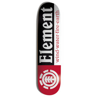 Element Section 8.0" Deck, Independent Trucks and Triclops Wheels Complete