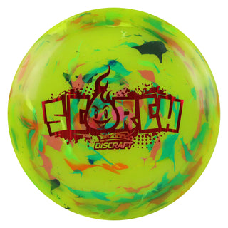 Discraft Disc Golf Jawbreaker Light Weight Scorch Distance Driver 11/6/-2/2 Yellow/Red Holo 118 grams