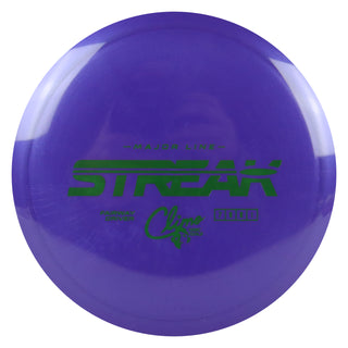 Climo Disc Golf Major Line Streak Fairway Driver 7/5/0/1 Purple/Green 168 grams