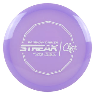 Climo Disc Golf Victory Line Streak Fairway Driver 7/5/0/1 Purple/White 177 grams
