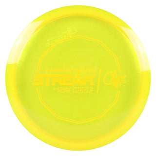 Climo Disc Golf Victory Line Streak Fairway Driver 7/5/0/1 Yellow/Yellow 172 grams