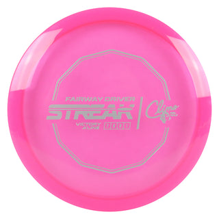 Climo Disc Golf Victory Line Streak Fairway Driver 7/5/0/1 Pink/Silver 176 grams