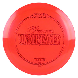 Discraft Disc Golf Paige Pierce Z Line Undertaker Distance Driver 9/5/-1/2 Red/Red Shimmer 173-174g