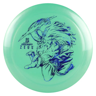 Discraft Disc Golf Paul McBeth Big Z Zeus Distance Driver 12/5/-1/3 Light Green/Blue 173-174g