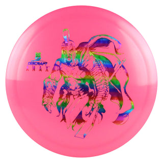 Discraft Disc Golf Paul McBeth Big Z Anax Distance Driver 10/6/0/3 Pink/Rainbow 173-174g