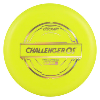 Discraft Disc Golf Putter Line Challenger OS Putter 2/3/0/3 Yellow/Gold Holo 173-174g