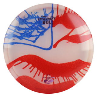 Discraft Disc Golf Z Line Fly Dye Sol Midrange 4/5/-3/0 USA/Purple 170-172g