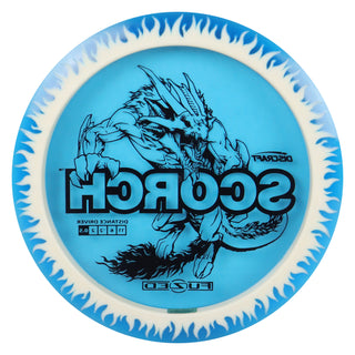 Discraft Disc Golf FuZed Line Scorch with Flame Pattern Distance Driver11/6/-2/2 - Choose Exact Disc