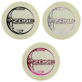 Discraft Disc Golf Seasonal Mega-Glo Zone Putter 4/3/0/3 - Choose Exact Disc