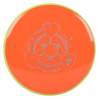 Axiom Disc Golf Neutron Paradox Midrange Driver 5/4/-4/0 Orange/Yellow Red 172 grams