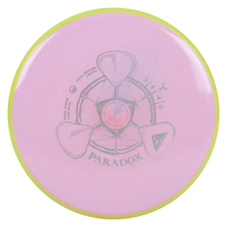 Axiom Disc Golf Neutron Paradox Midrange Driver 5/4/-4/0 Light Blush/Yellow 168 grams