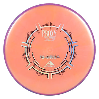 Axiom Disc Golf Plasma Proxy Putter 3/3/-1/0.5 Peach/Purple 173 grams
