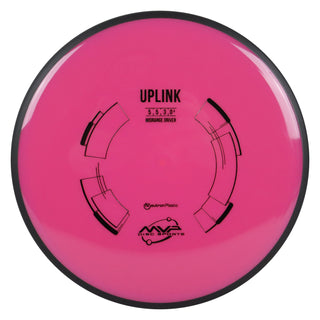 MVP Disc Golf Neutron Uplink Midrange 5/5/-3/0.5 Dark Pink 175 grams