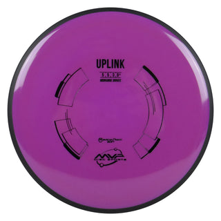 MVP Disc Golf Neutron Soft Uplink Midrange 5/5/-3/0.5 Plum 177 grams