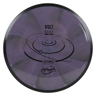 MVP Disc Golf Cosmic Neutron Volt Fairway Driver 8/5/-0.5/2 Black Purple 175 grams