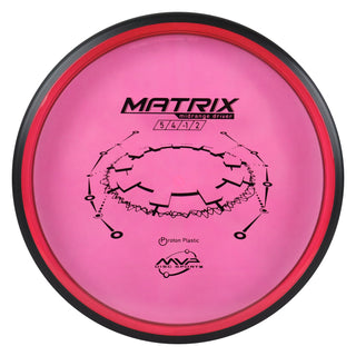 MVP Disc Golf Proton Matrix midrange 5/4/-1/2 Pink 176 grams