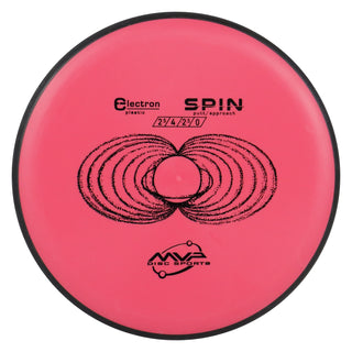 MVP Disc Golf Electron Spin Putter 2.5/4/-2/0 Light Red 172 grams