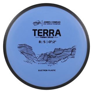 MVP Disc Golf Electron Terra Fairway Driver 8/5/0/3 Slate Blue 170 grams