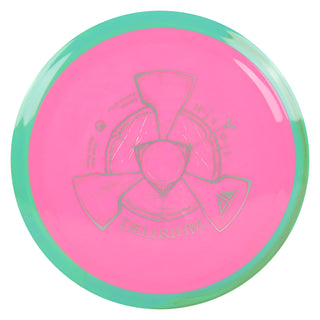 Axiom Disc Golf Neutron Delirium Distance Driver 14.5/5/-0.5/3 Hot Pink/Teal 173 grams