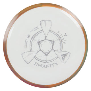 Axiom Disc Golf Neutron Insanity Distance Driver 9/5/-2/1.5 White/Rust 158 grams