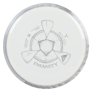Axiom Disc Golf Neutron Insanity Distance Driver 9/5/-2/1.5 White/Marble 173 grams