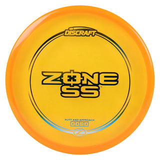 Discraft Disc Golf Z Line Zone SS Putter 4/4/-1/2 Orange/Blue Metallic 173-174g