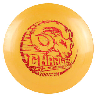 Innova Disc Golf GStar Charger Distance Driver 13/5/-1/2 Mango/Red Shimmer 169 grams