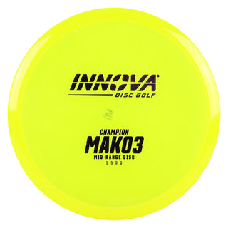 Innova Disc Golf Champion Mako3 Midrange Disc 5/5/0/0 Yellow/Purple 167 grams