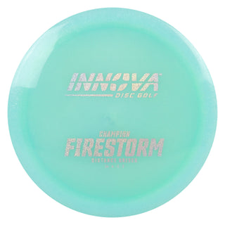 Innova Disc Golf Champion Firestorm Distance Driver 14/4/-1/3 Light Blue/Holo Shimmer 167 grams