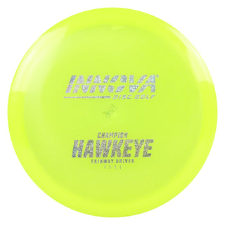 Innova Disc Golf Champion Hawkeye Fairway Driver 7/5/-1/1 Yellow/Holo Shimmer 168 grams