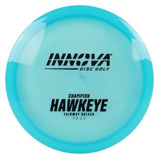 Innova Disc Golf Champion Hawkeye Fairway Driver 7/5/-1/1 Blue/Black 172 grams