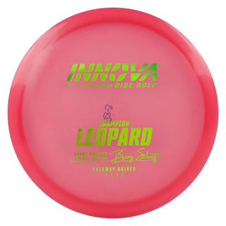 Innova Disc Golf Champion Leopard Fairway Driver 6/5/-2/1 Light Red/Green Holo 173 grams
