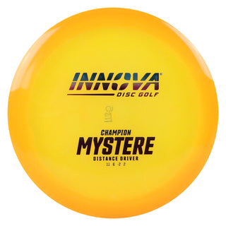 Innova Disc Golf Champion Mystere Distance Driver 11/6/-2/2 Mango/Purple Metallic 173 grams