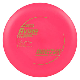 Innova Disc Golf Pro KC Aviar Putting Disc 2/3/0/2 Hot Pink/Gold 167 grams
