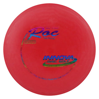 Innova Disc Golf Pro KC Roc Midrange Disc 4/4/0/3 Red/Rainbow Lines 177 grams