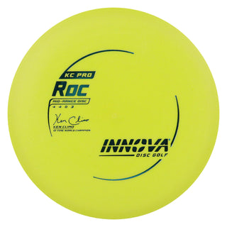 Innova Disc Golf Pro KC Roc Midrange Disc 4/4/0/3 Yellow/Turquoise 177 grams