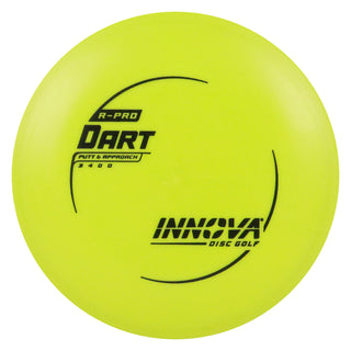 Innova Disc Golf R-Pro Dart Putting Disc 3/4/0/0 Yellow/Black 169 grams